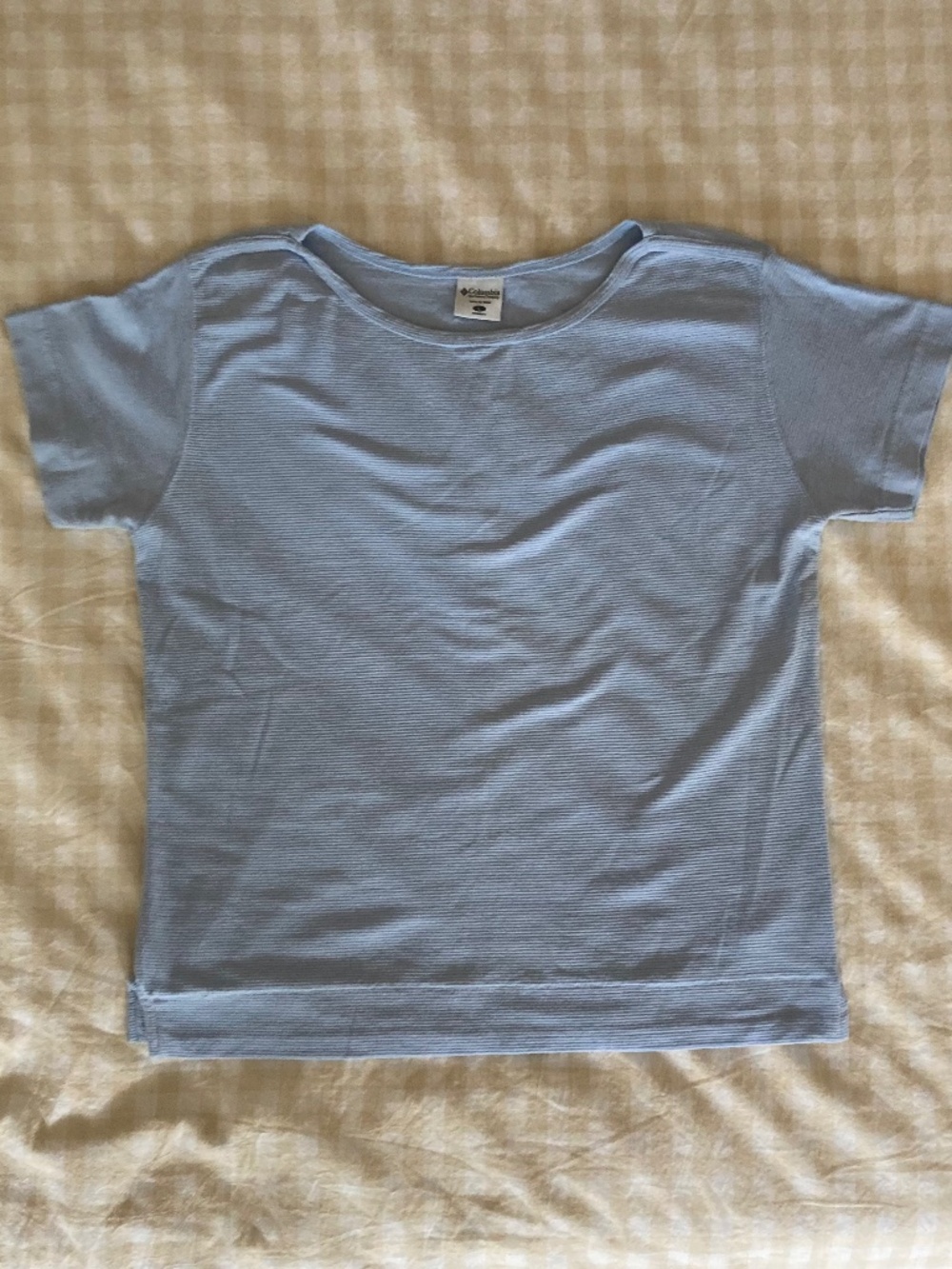 Vintage Columbia light blue cotton tee